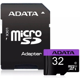 ADATA 32GB MicroSDHC UHS-I CLASS 10 (with adap...