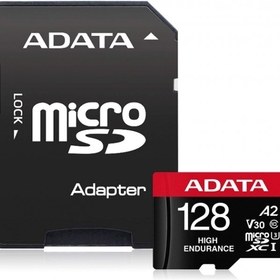 ADATA 128GB MicroSDXC UHS-I U3 V30S High (with...