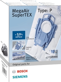 Bosch BBZ41FP, Set of vacuum cleaner bags Mega...