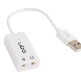 uGo Sound card UKD-1086 USB on cable