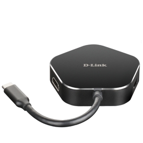 D-Link 4-in-1 USB-C Hub with HDMI and Power De...